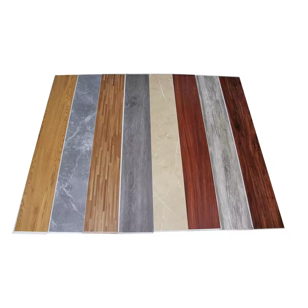 Waterproof Wood Luxury Cheapest PVC Tiles LVT Flooring Self Adhesive Vinyl Flooring