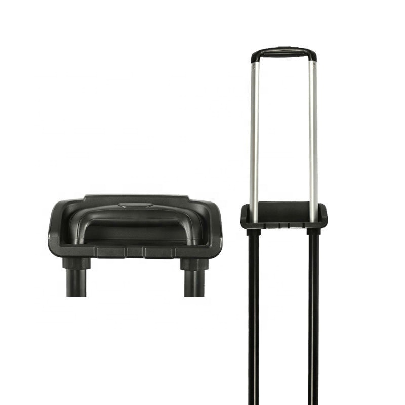 JX8080-10 extensible aluminium replacement parts pull rod telescopic cart bag travel cases pp trolley luggage handle