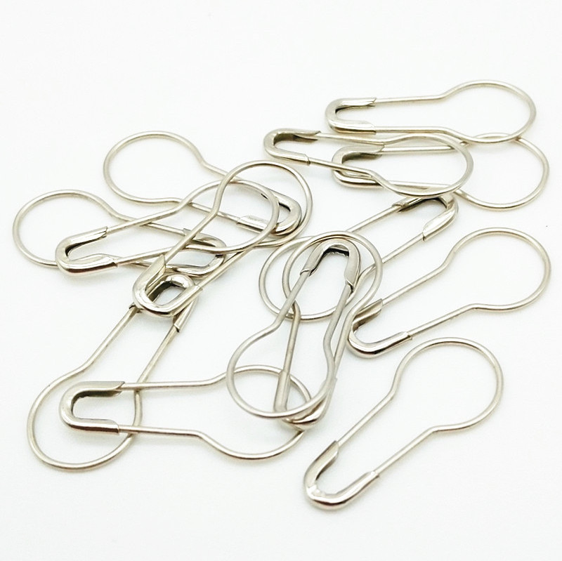 0.7*21.5mm length iron quality safety pin, garment label safety pin, hang tag pin