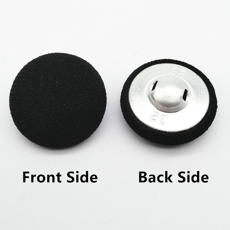 20mm 32L high quality fabric covered shank button