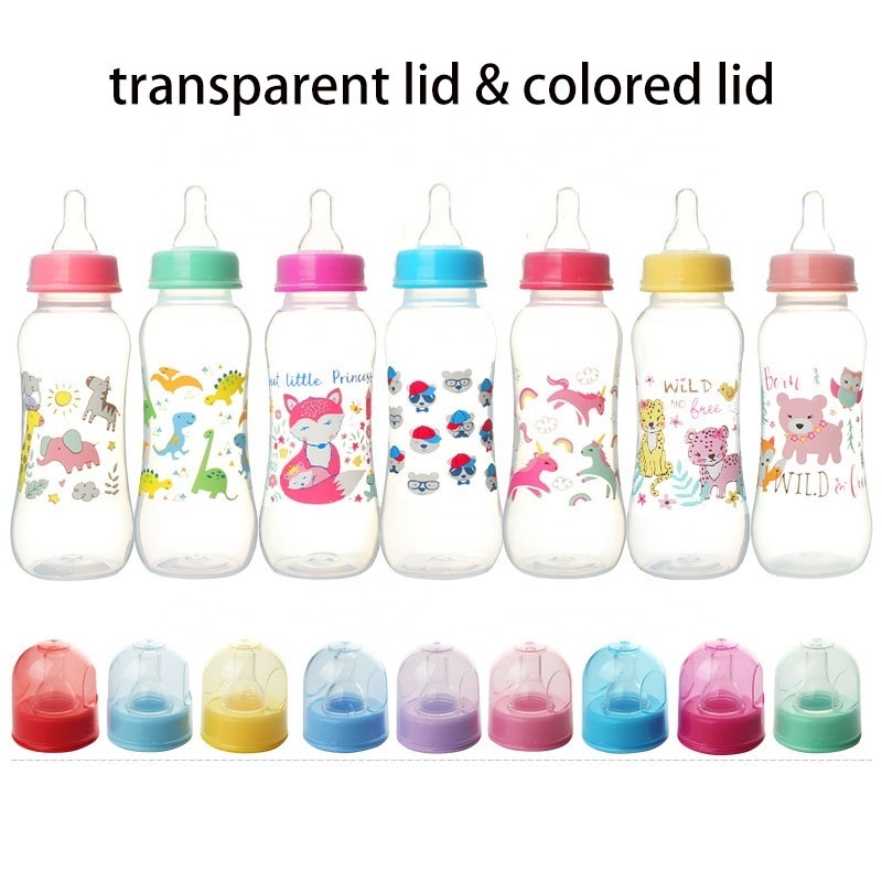 250ml Food Grade Factory Wholesale Newborn Baby Bottle Mamadeiras De Bebes Anti-Colic Baby Feeding Bottle PP Plastic Baby Bottle