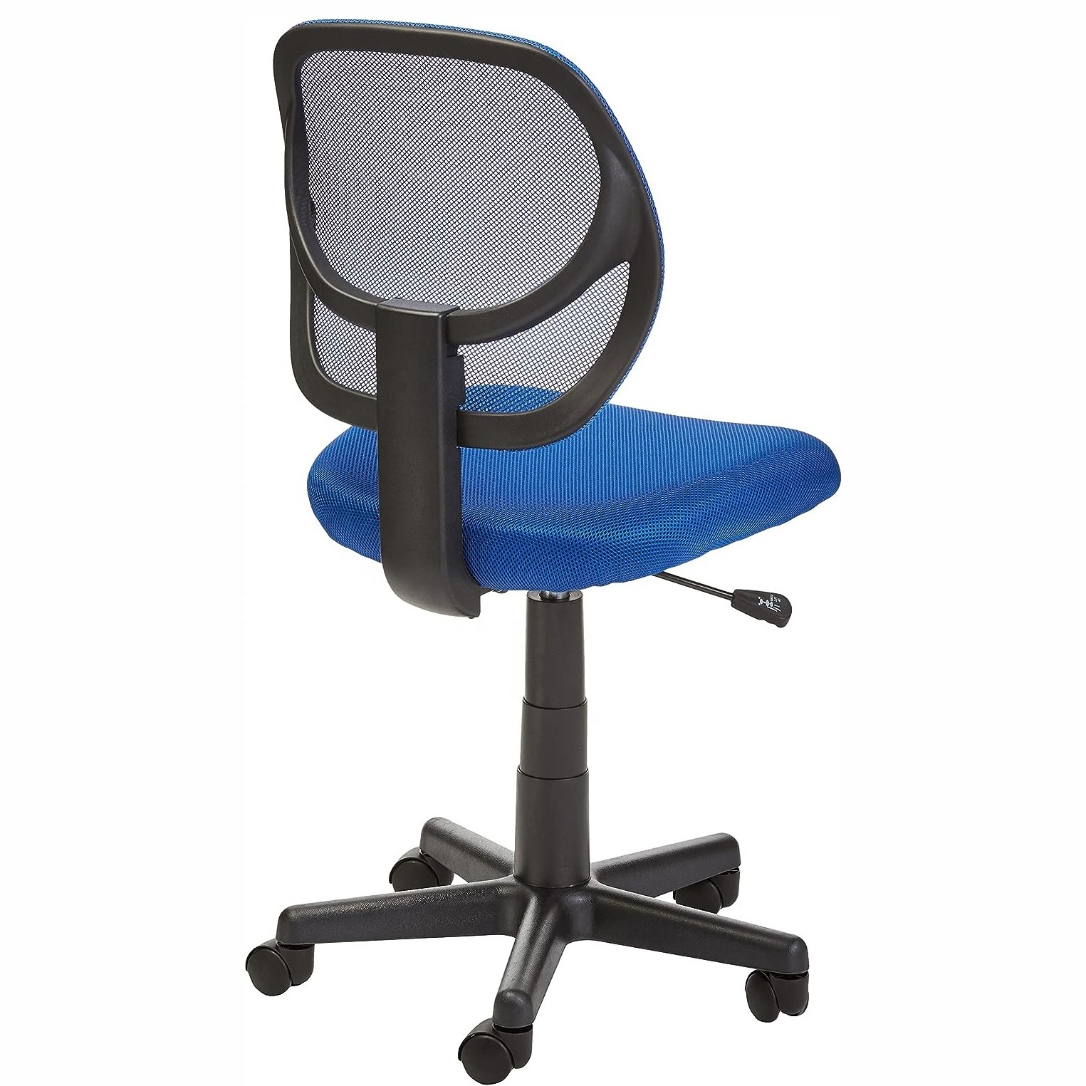 Cheap Home Office Desk Chairs Low-Back Mesh Armless Office Desk Task Chair Swivel Rolling Office Chair No Arms for Small Space