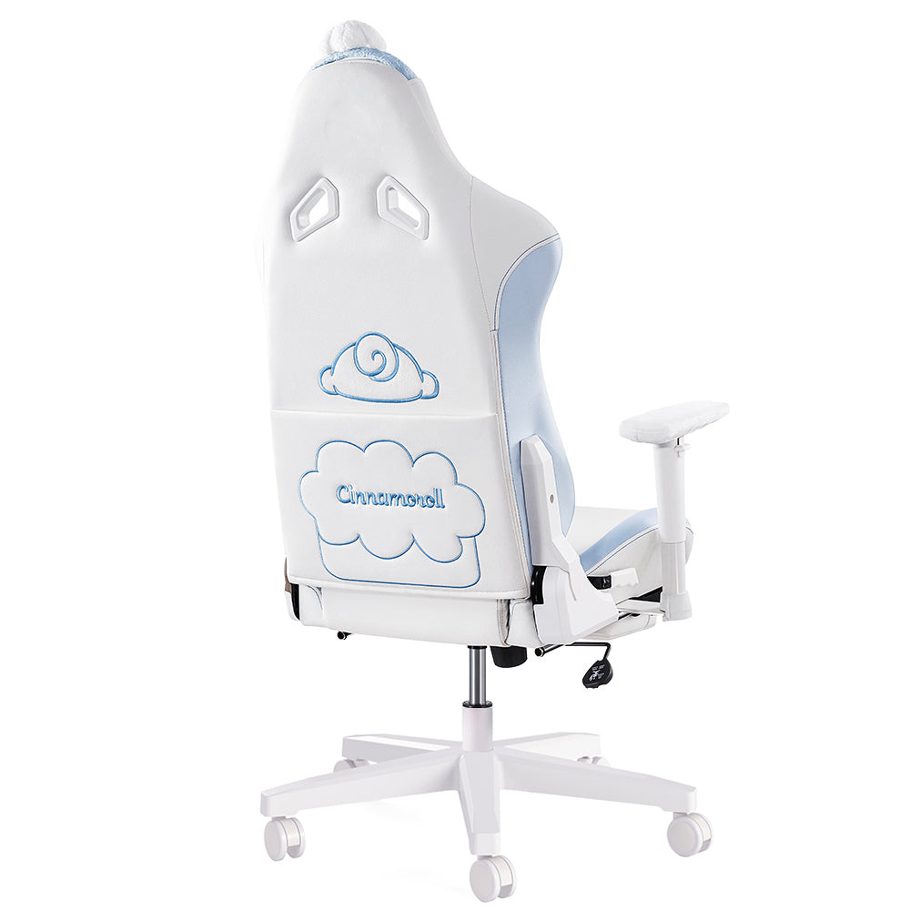 Gaming ergonomic office chair computer kerusi kain kerus Cinnamonoll KUCA kerusi gaming Chair with footrest