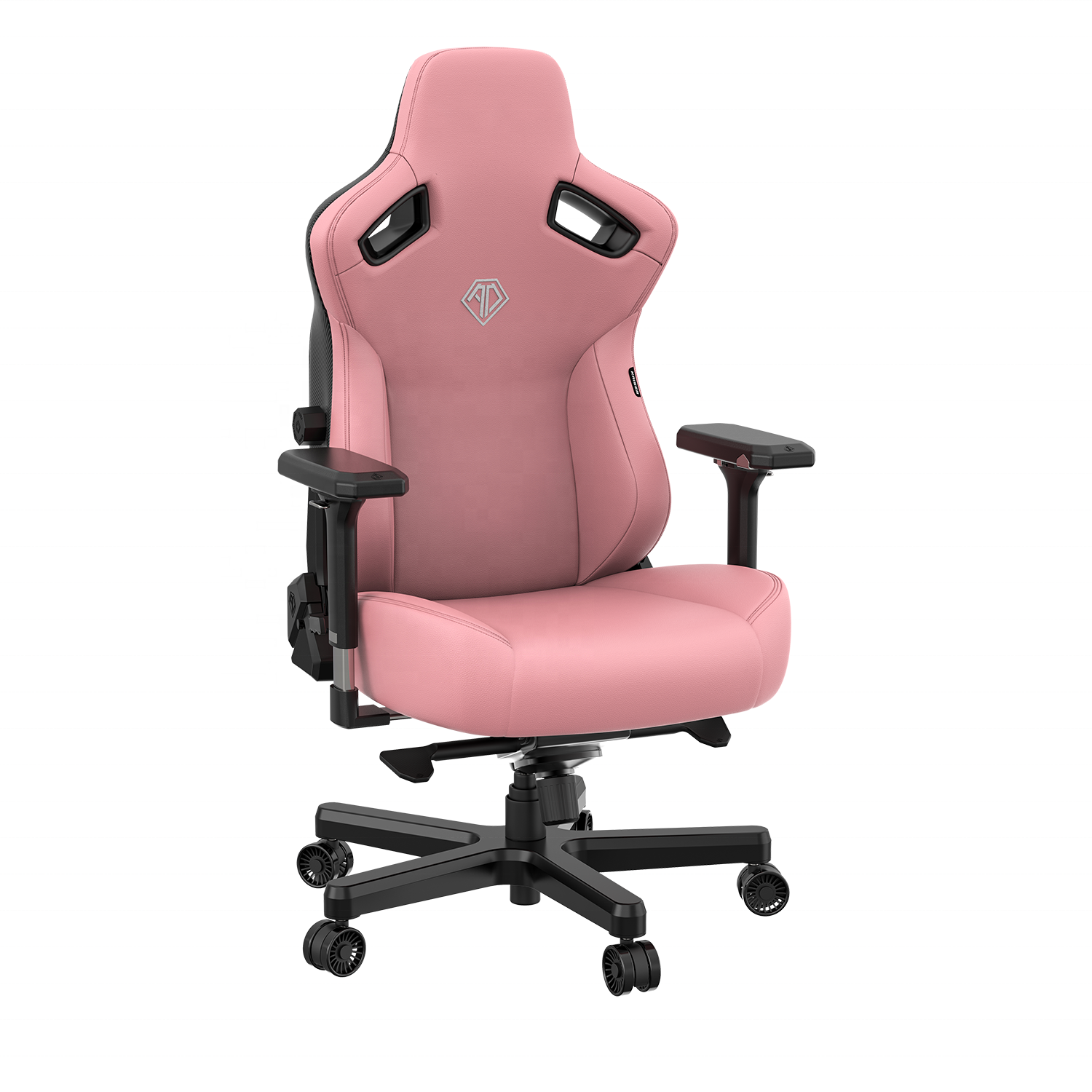 American Anime Pink Cat Gaming Chair 2.0 PU Leather Home Computer Chair female pink cute office gamer chair for sweet girl