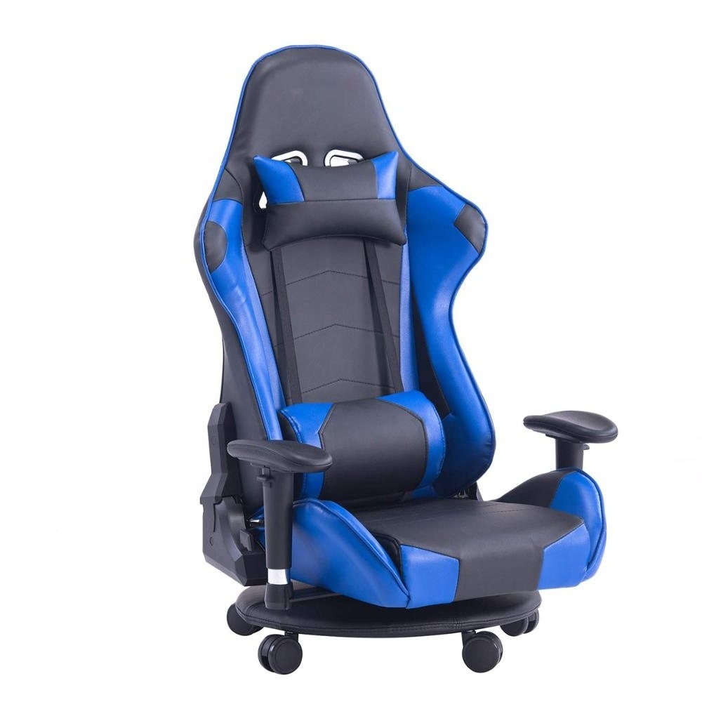 JX South asia style Japan Korean design sit on floor leisure gaming chair racing chair with wheels reclining rotating seats