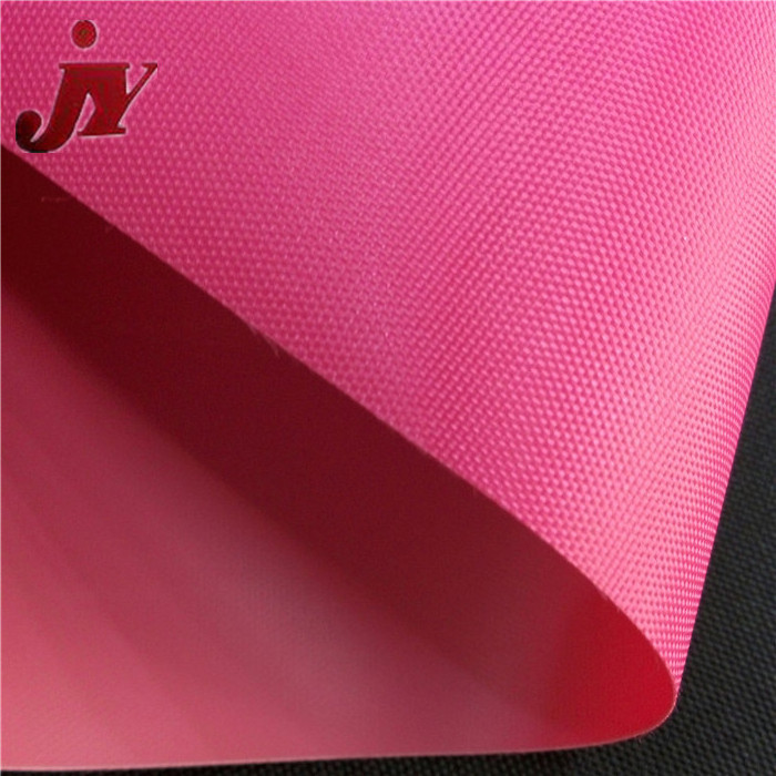 100% polyester 420D bag material oxford fabric pvc coated waterproof fabric