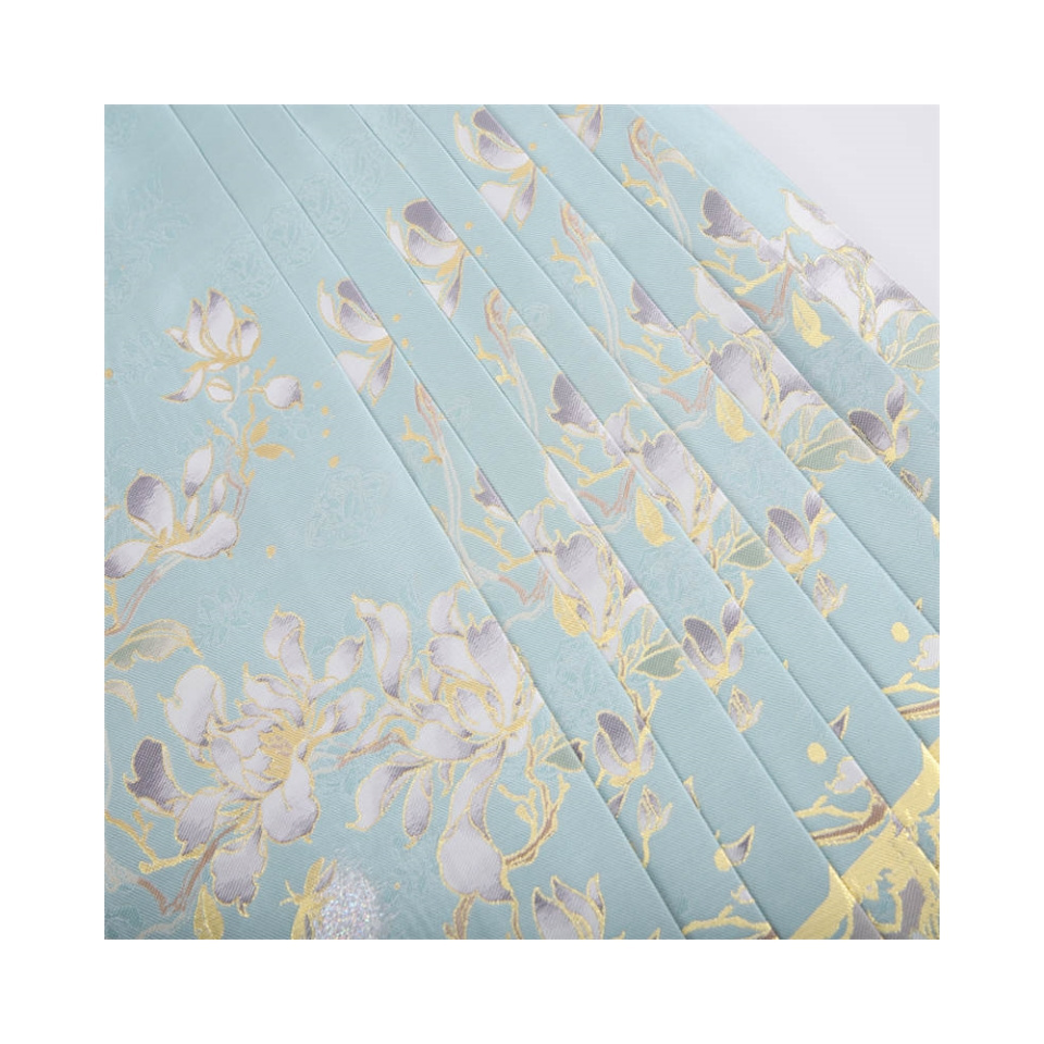 Brocade Jacquard Fabric Chinese Hanfu Dress Fabric Hanfu Chinese Traditional For Kids Girls