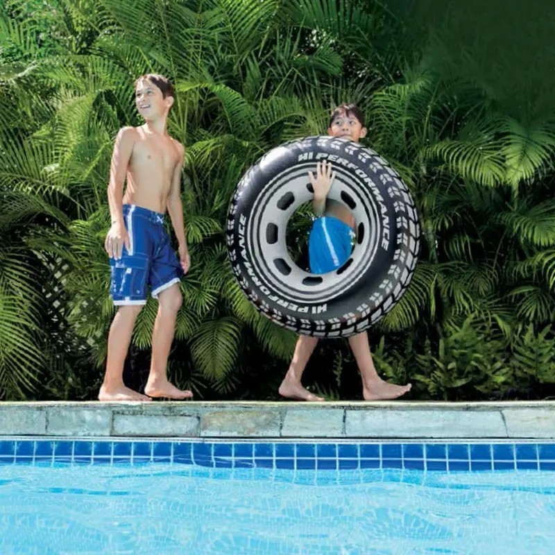 JIURAN Obl Wholesale Tire Tube Swim Ring Summer Adults Inflatable Pool Tube Float Ring