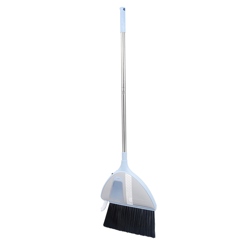 Multifunctional Cleaning 2-in-1 Vacuum Broom Stainless Steel  Broom Handle Sweeper