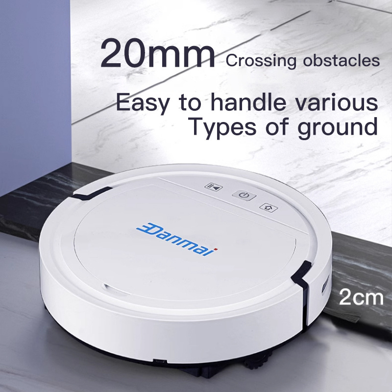 Yi Dan Mai E019 Low Noise 2 Hours Working Time Robot Vacuum Cleaner Floor Cleaning Machine factory direct sales