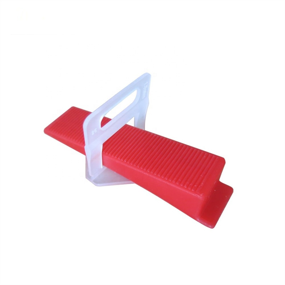 Factory price professional tile leveling clip 1mm 3mm tile leveling spacers wedge wholesale