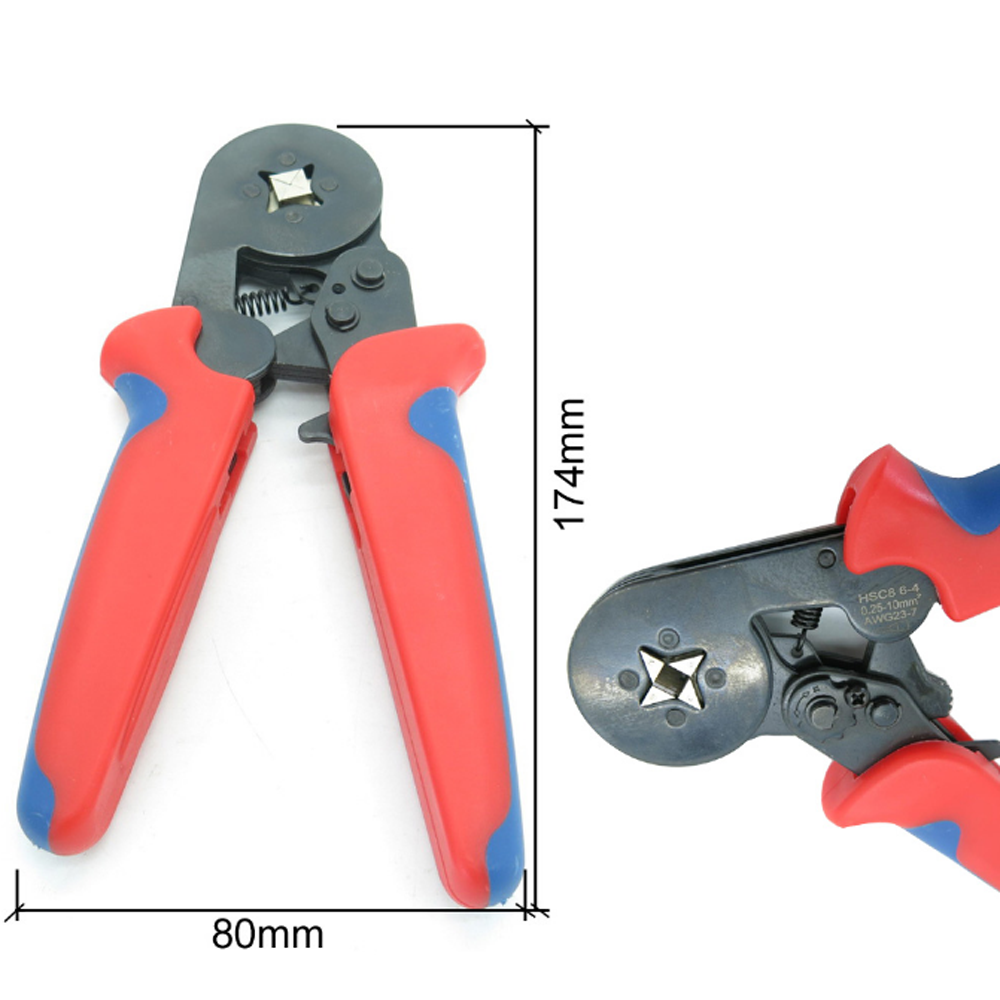 Self-adjusting crimping pliers wire stripping pliers sets tube multi functional cutting pliers hand crimper tool