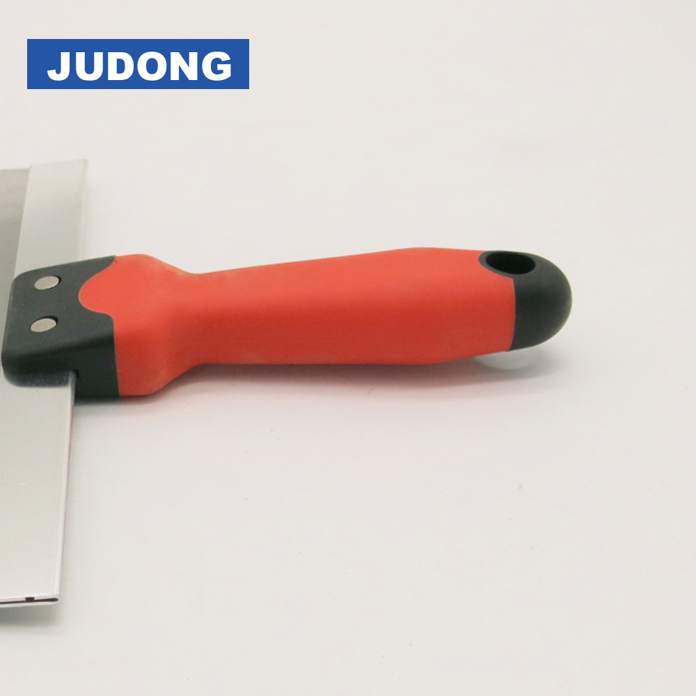 Soft grip plastic handle taping knife with Stainless Steel blade putty knife wall scraper wholesale