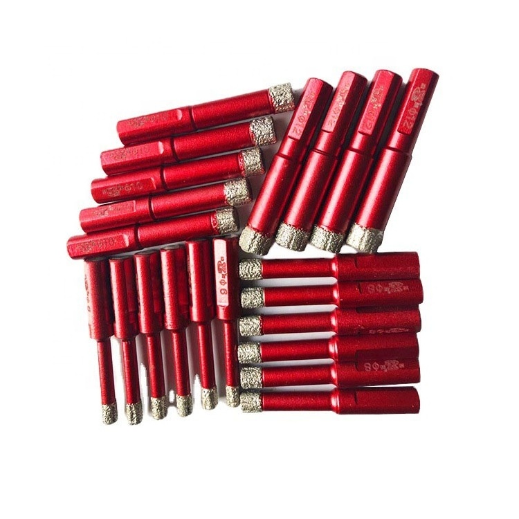 6mm 8mm 10mm 12mm 14mm Marble Diamond Dry Playing Hole Saw Drill Bits Ceramic Tile Glass Cutter