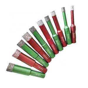 6mm 8mm 10mm 12mm 14mm Marble Diamond Dry Playing Hole Saw Drill Bits Ceramic Tile Glass Cutter