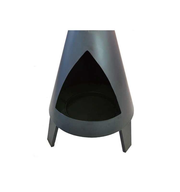 New Design Wood Burning Outdoor Metal Chiminea Fire Pit For Garden Camping