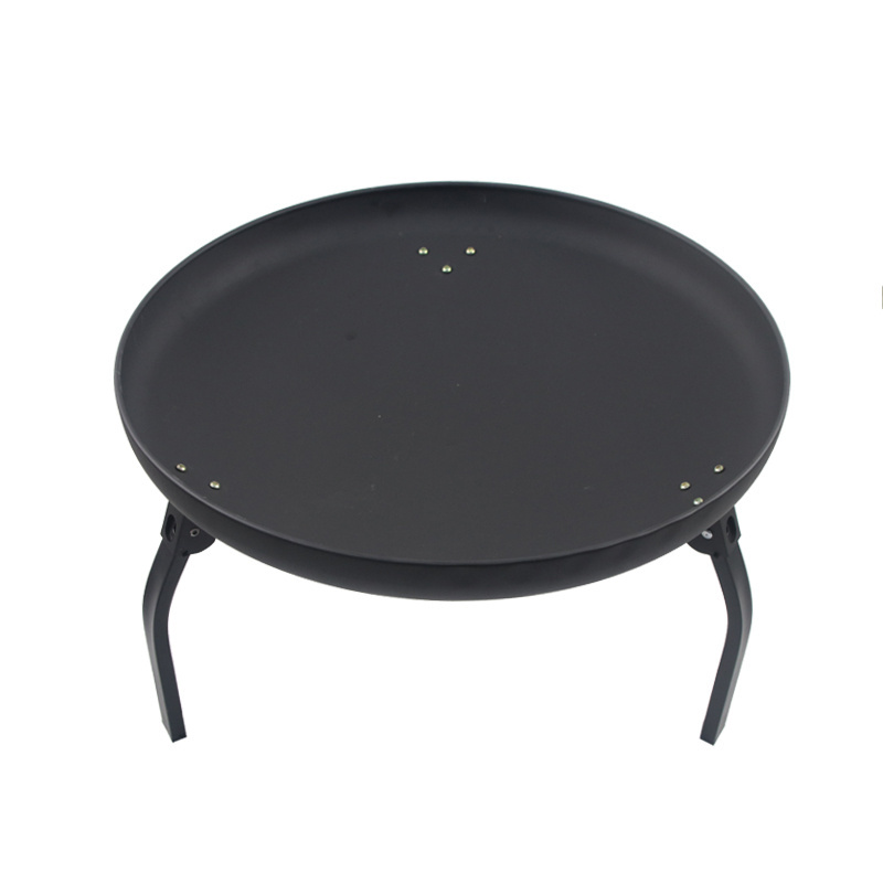 Wholesale High Quality Fire Pit Custom Outdoor Heating Black High Temperature Iron Fire Pit Bowl