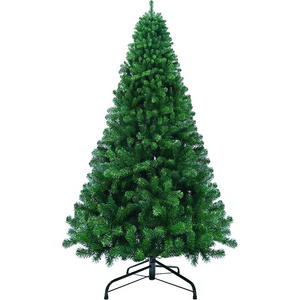 2023 Outdoor Fake Christmas Tree Decoration 6ft 7ft 210cm Artificial Giant Mini Small Big Large White Snowy Christmas Tree