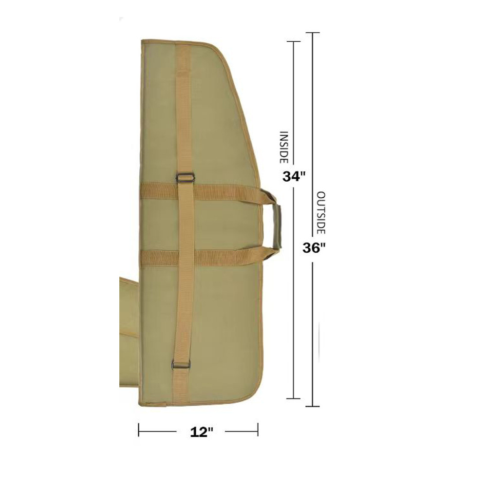 2024 New Design Hunting Waterproof Tactical Long Gun Bag Soft Range Shooting Holster Backpack Custom Gun Case Gun Bags