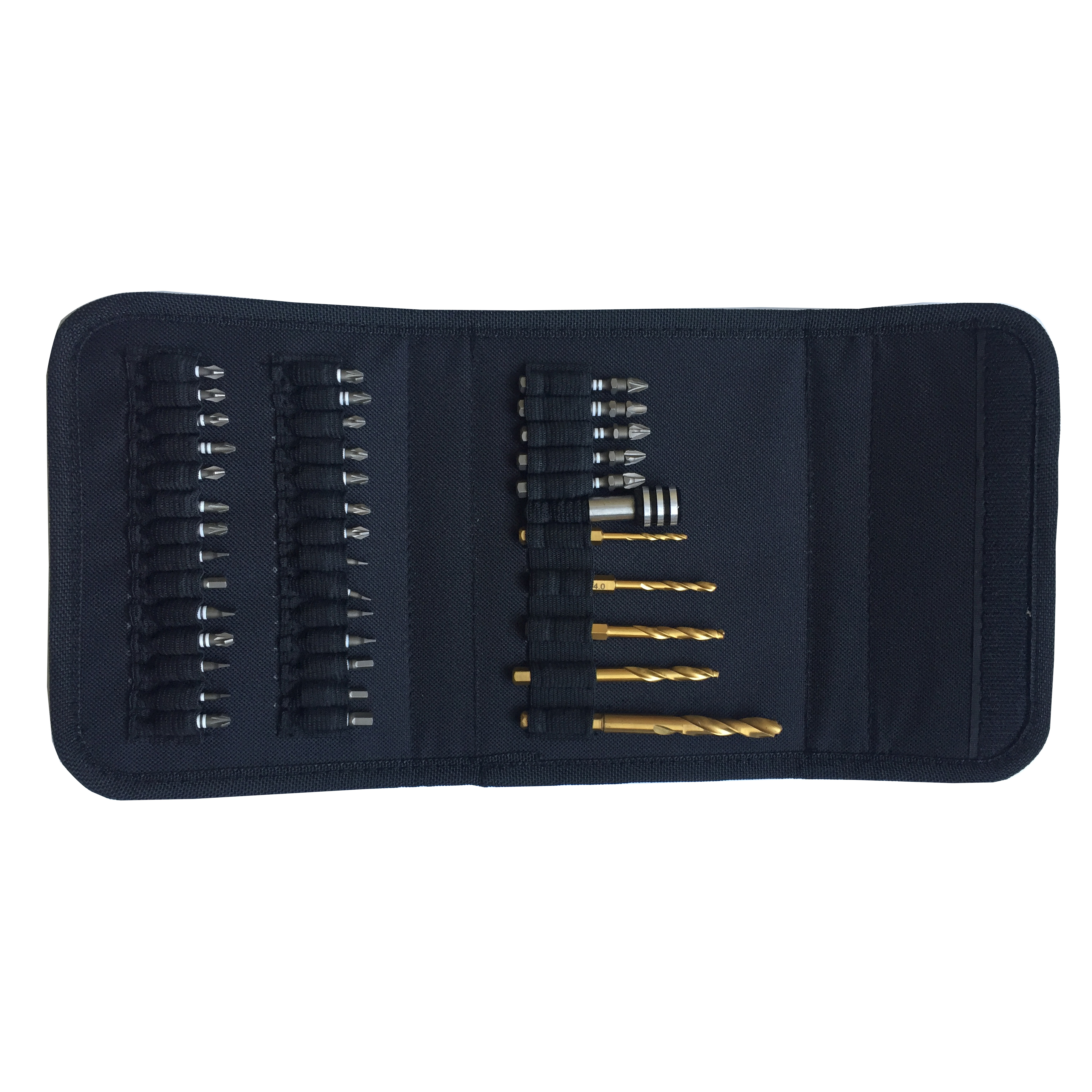 Hot Sell Professional Magnetic portable  Foldable Repair Tool Screwdriver Storage bag Set Drill Tool Carry Bag