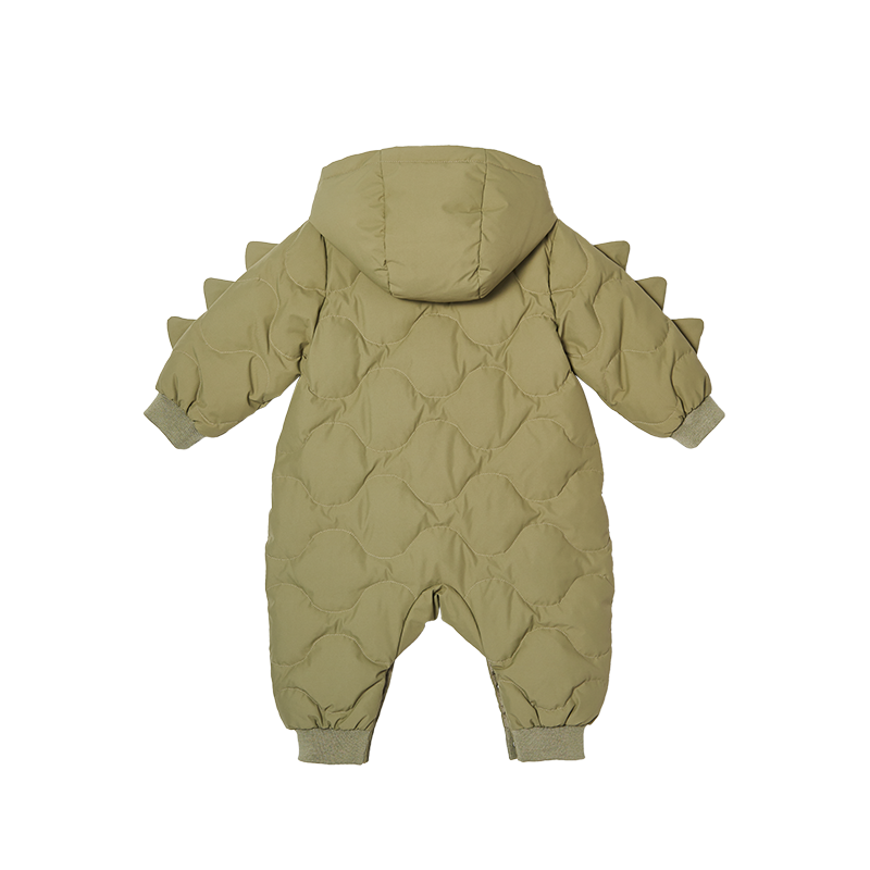 Stock Toddler boys' down jumpsuit rompers  winter warm clothes for kids newborn baby down jacket down coat