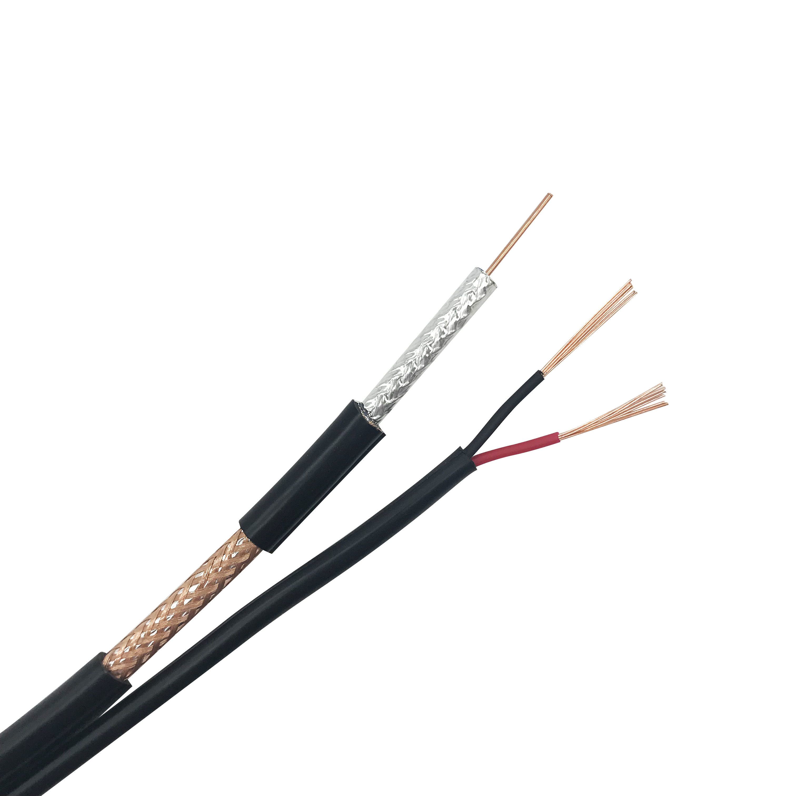 Factory Price High Quality RG6 RG11 RG59 RG58 Coaxial Cable For CCTV CAT Satellite Antenna Network