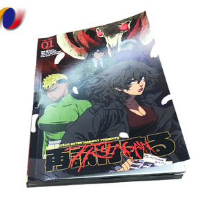 hot sale custom design paper coloring book manga anime comic book print custom custom kids books