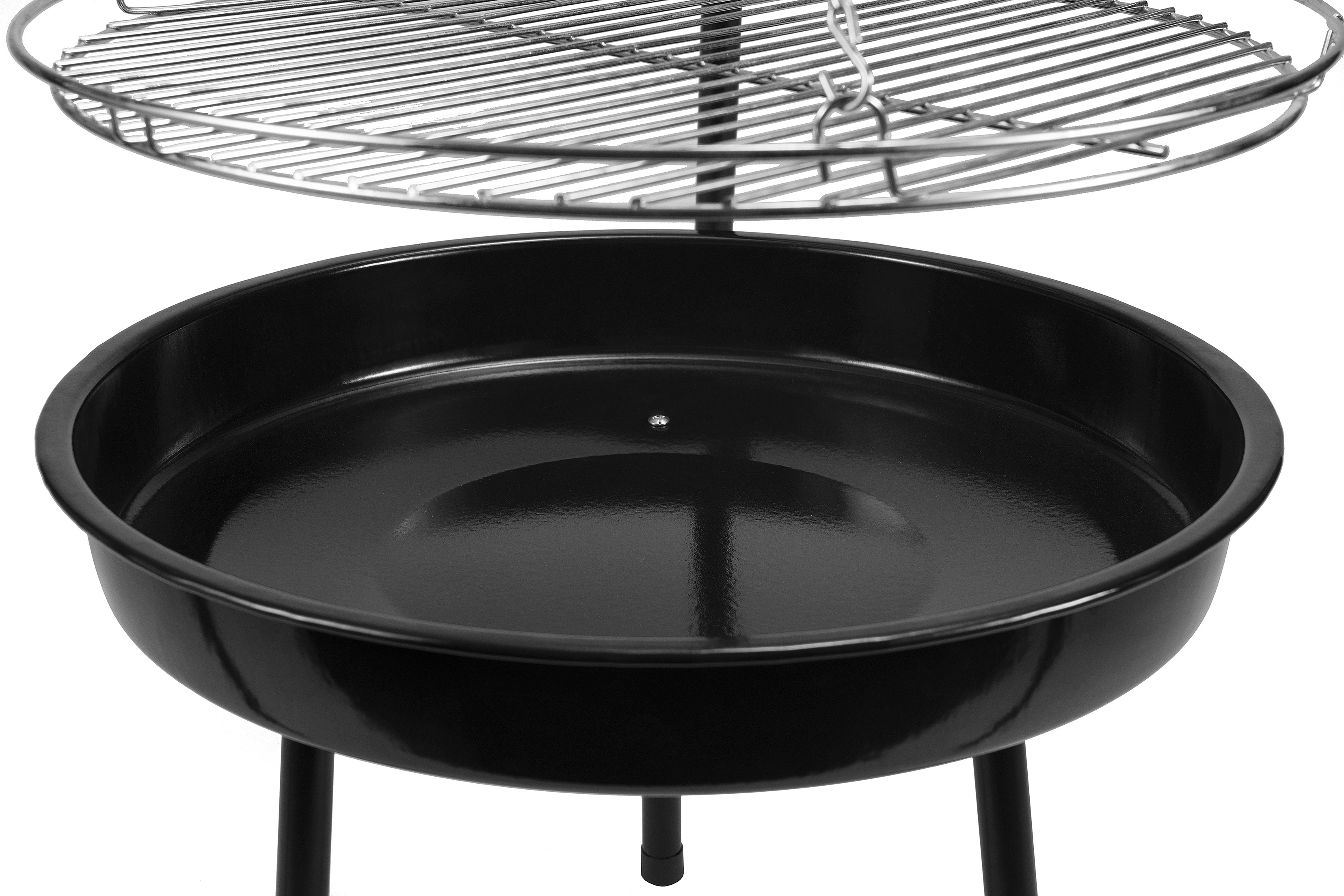 New design Customized Round Chain Charcoal Grill Courtyard Charcoal bbq grill with Adjustable Chain