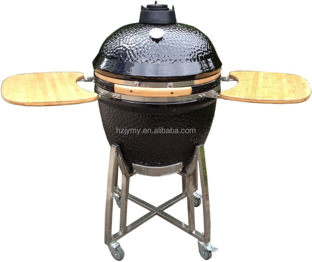 Egg Shaped Charcoal Ceramic BBQ Kamado Grill