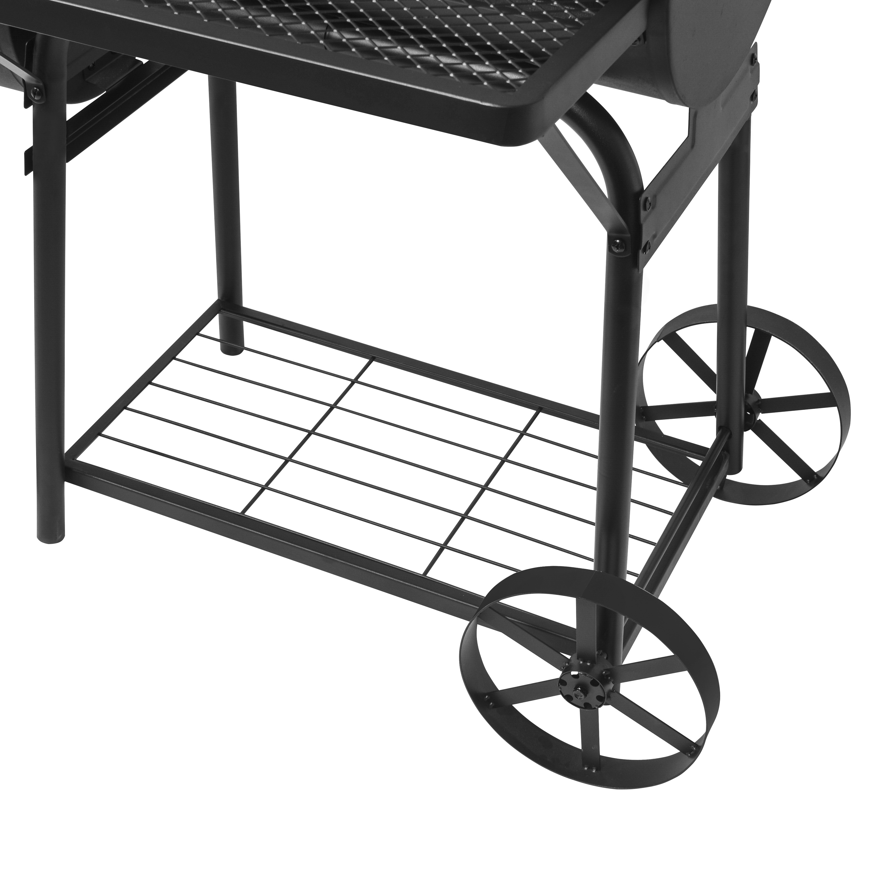 Offset Barbecue Smokers Heavy Duty Barbeque Grill Charcoal Outdoor Garden Patio Premium BBQ Smoker Oven