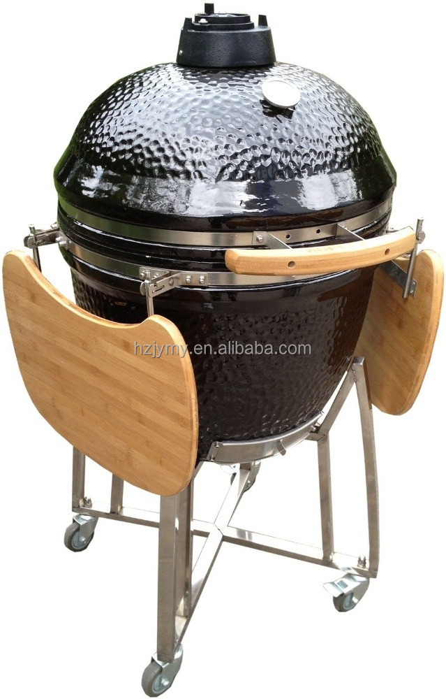 Egg Shaped Charcoal Ceramic BBQ Kamado Grill