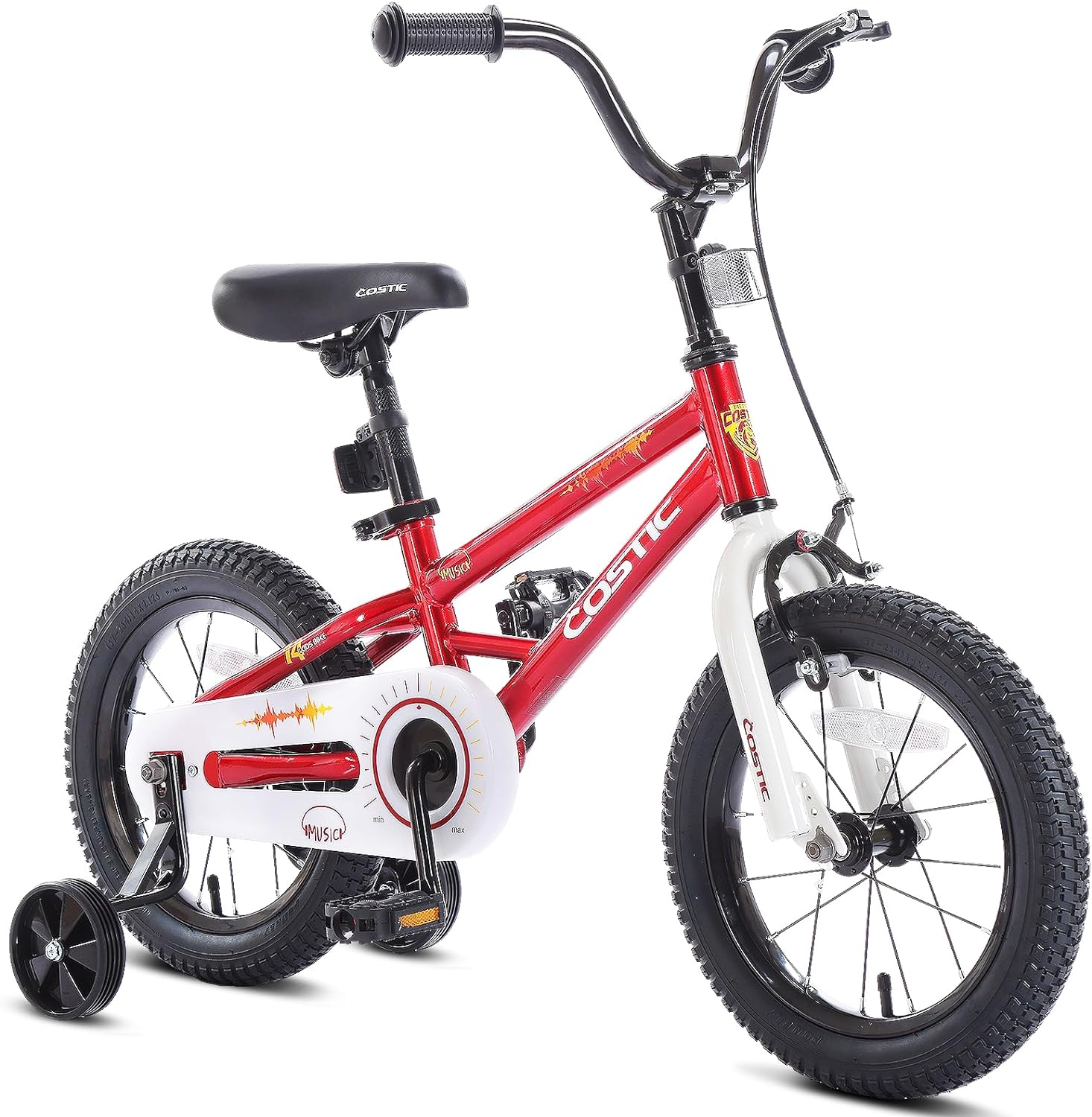 JZ Kids Bike for Boys Girls Ages 3-8 Years Old BMX Kid's Bicycles with Training Wheels Toddler Bike with Kickstand