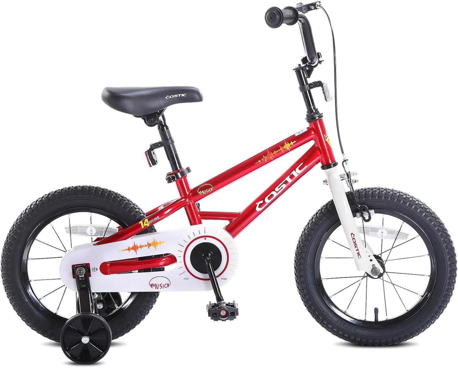 JZ Kids Bike for Boys Girls Ages 3-8 Years Old BMX Kid's Bicycles with Training Wheels Toddler Bike with Kickstand