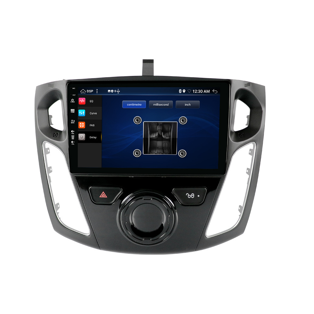 Factory direct sale touch screen car radio built in Vehicle navigation Android 11 Big Screen Car DVD Player For Ford Focus