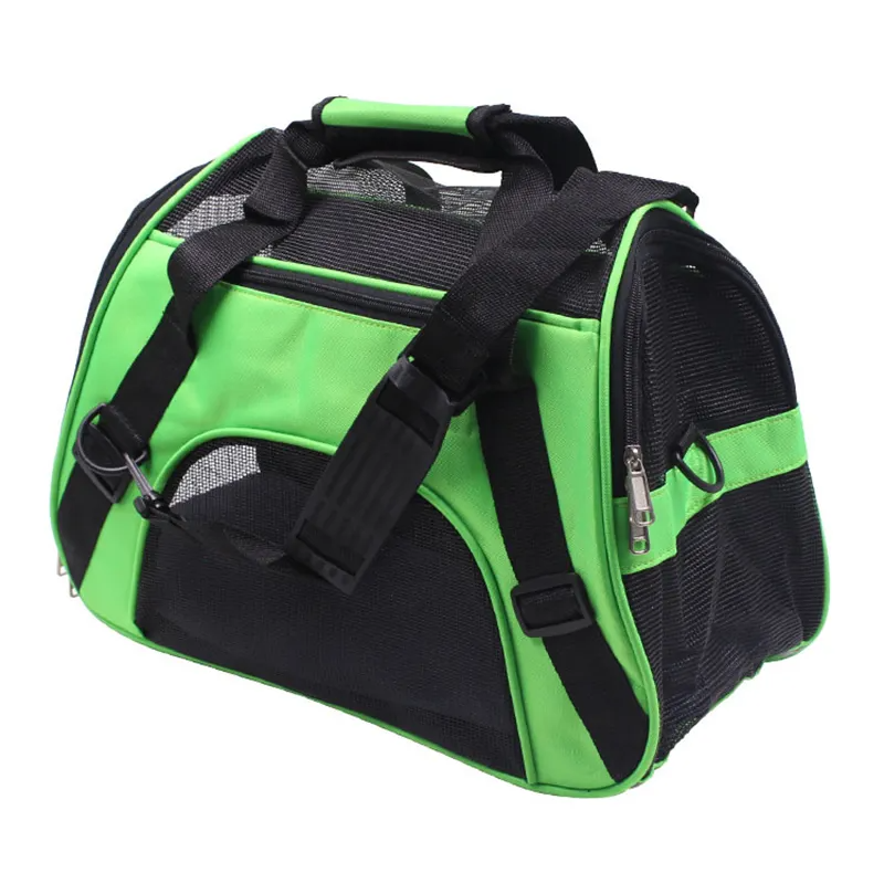 Custom Foldable Airline Approved Soft Sided Cat Pet Dog Carrier Bag Breathable Portable Pet Travel Bag for Small Puppy Carrier