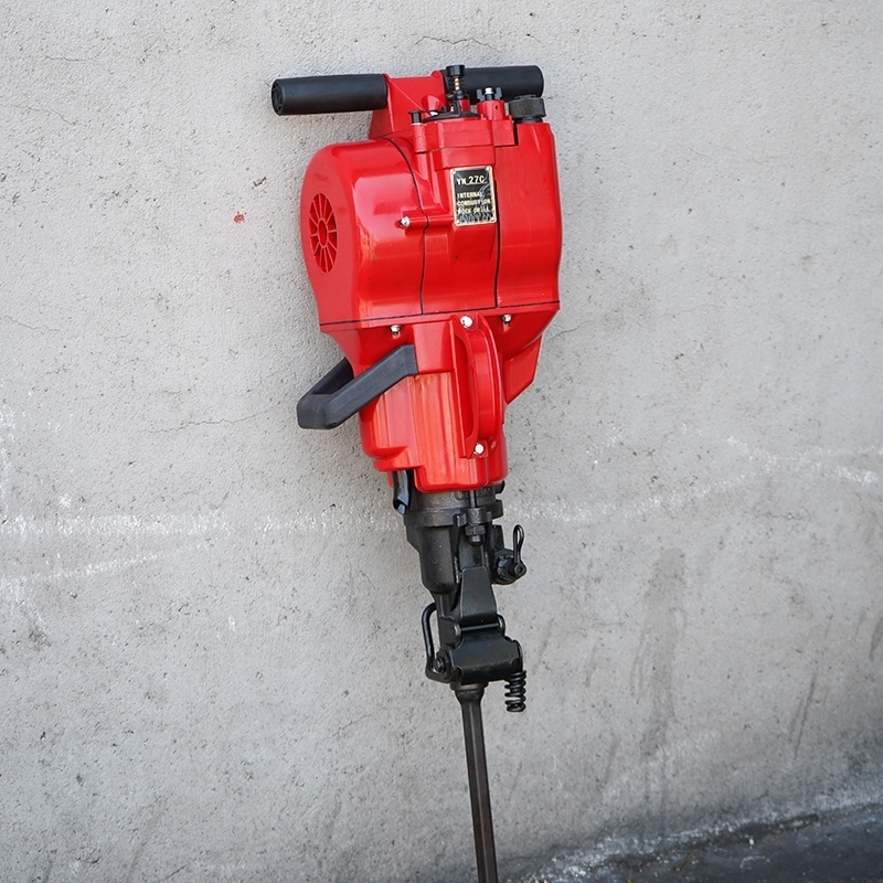 Hand held gasoline power concrete breaker rock drill jack hammer