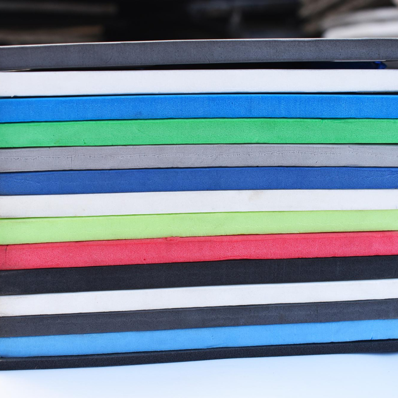 High density die-cut  polyethylene XPE foam colourful IXPE/XPE crosslinked foam