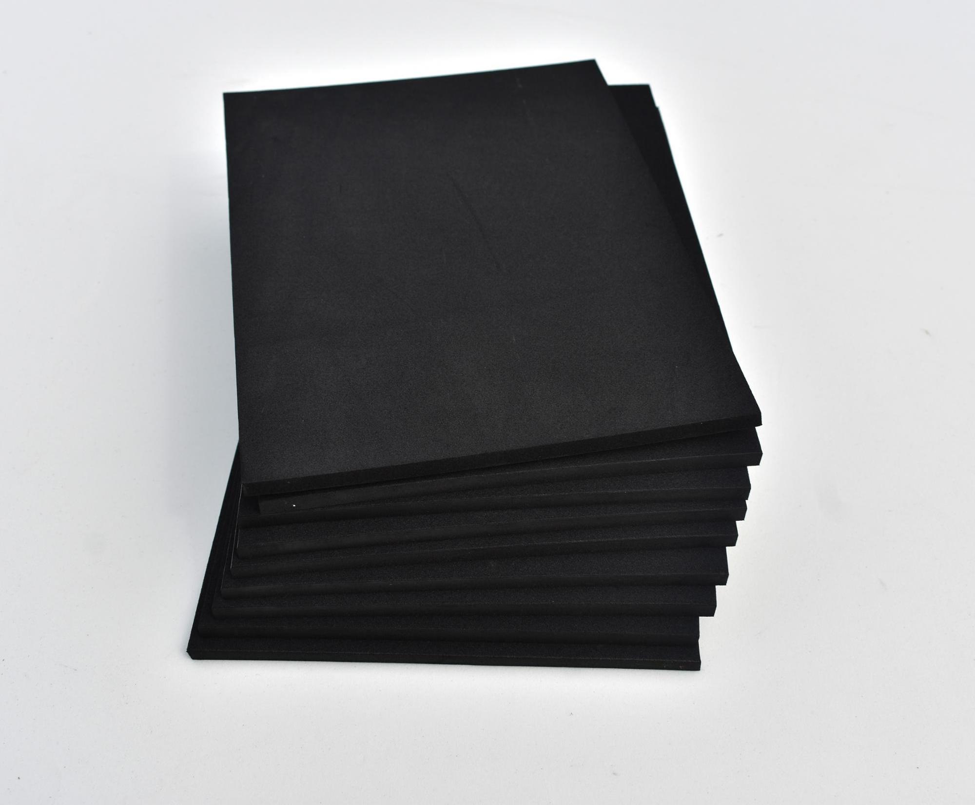 Closed cell eva foam sheet eva foam black