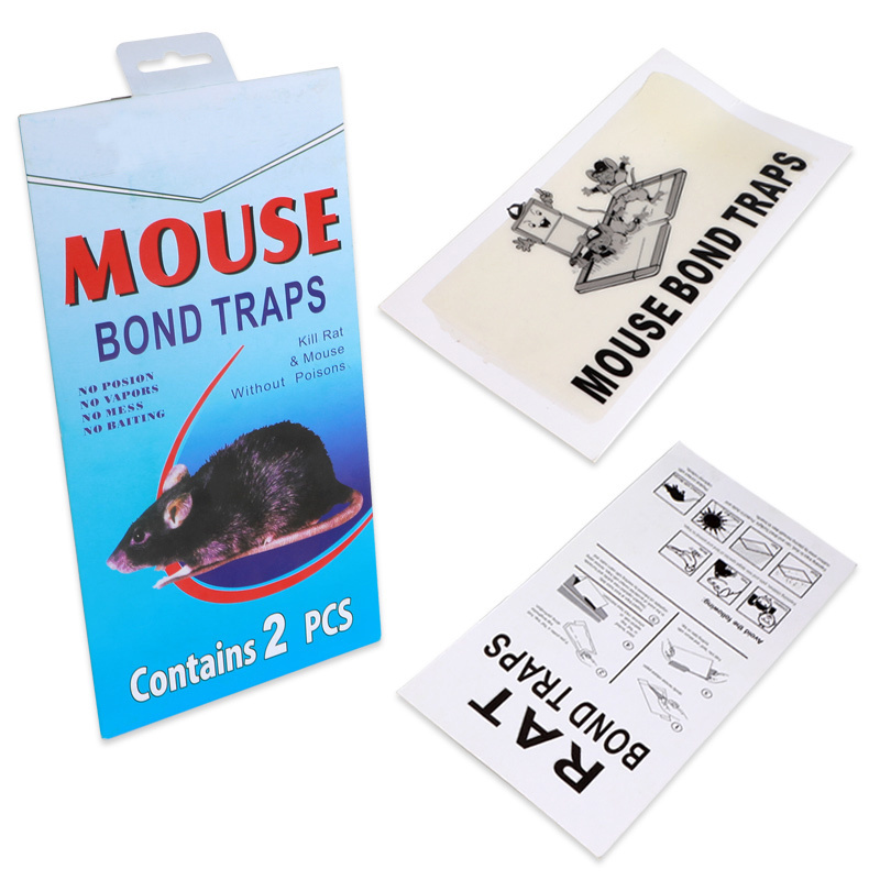 28.5*14CM Big Strong Stickiness Pest Control Rat Glue Trap Board, Rat Traps with Glue, Sticky Traps for Mice Rat