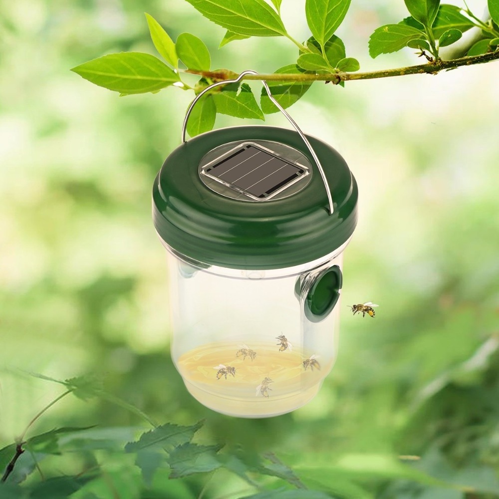 Outdoor Hanging Eco-friendly Waterproof Solar Asian Hornets Trap, Wasp Trap Hornets Trapper