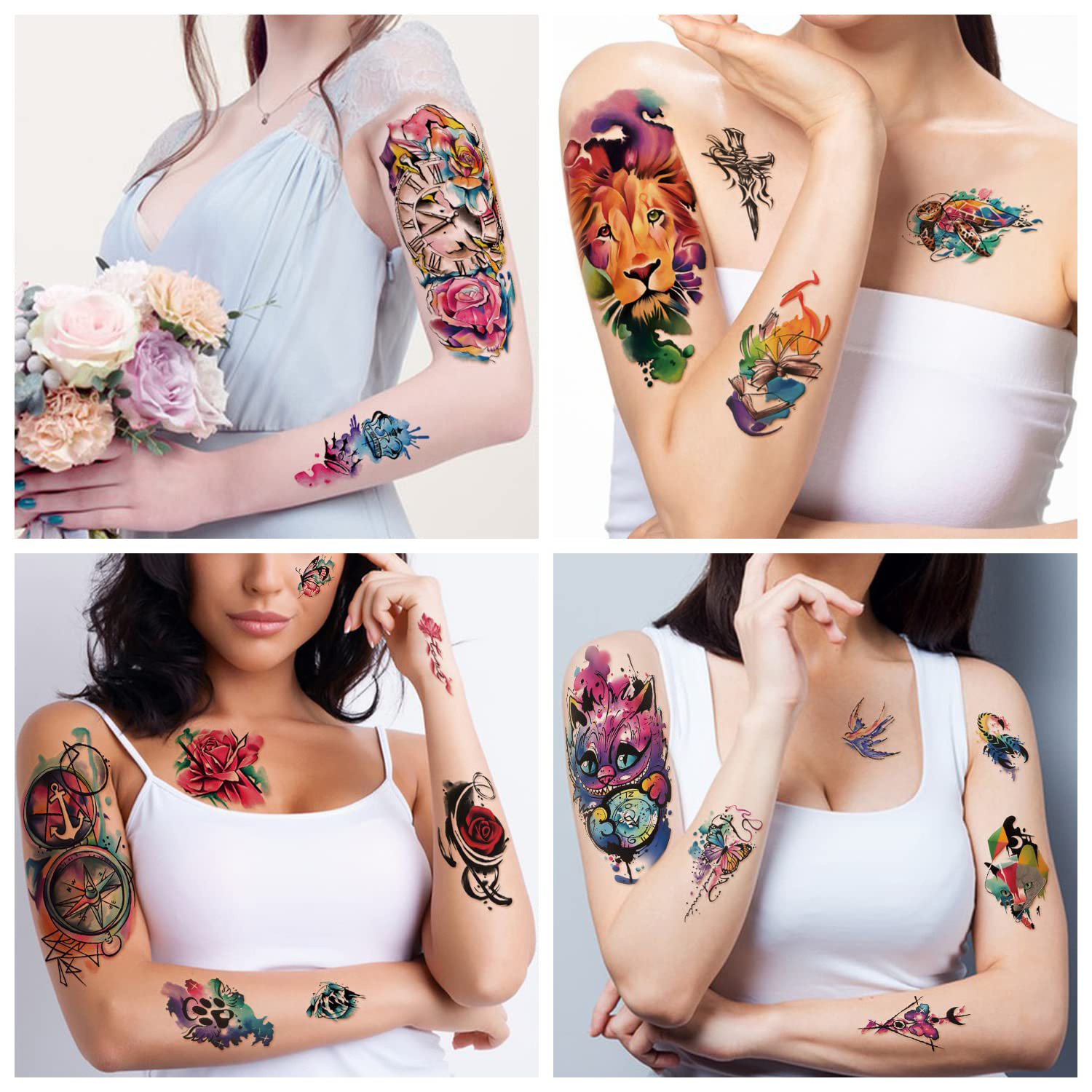 Wholesale Temporary Tattoo Custom Printed Logo Or Design Body Temporary Tattoo Sticker Waterproof