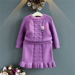 Readymade Garments Children Indian Clothes Online Shopping Picture Of New Design Kids Sweater And Purple Skirt