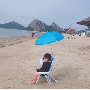 Outdoor Camping Kids Cloth Fabric Beach Seat Sun Shelter Portable Lounger Children Canopy Folding Baby Chairs