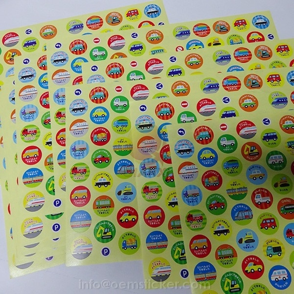 Custom Printed Waterproof Clear Vinyl Decal Personalized Die Cut Packaging Labels OEM Made Brand Logo Stickers