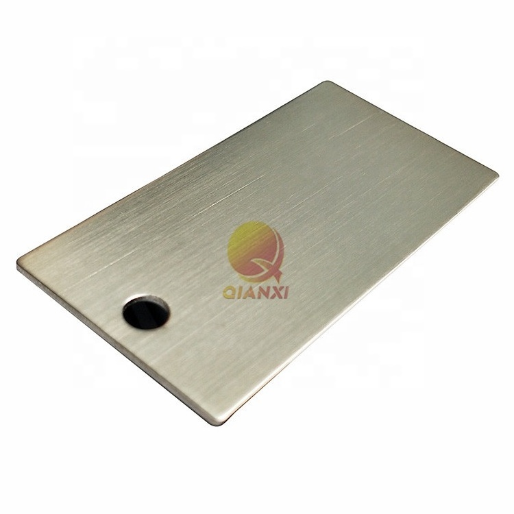 Blank Metal ID Name Plate Label Aluminium Sign Badge Stainless Steel Nameplate Tag