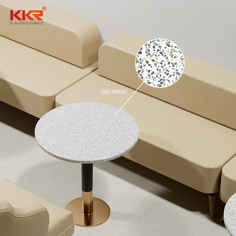 Cafe and Restaurant Table Modern Coffee Table Modern Living Room Furniture Composite Acrylic Stone Table Tops Home Furniture