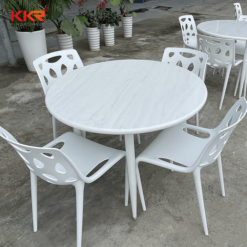 Cafe and Restaurant Table Modern Coffee Table Modern Living Room Furniture Composite Acrylic Stone Table Tops Home Furniture