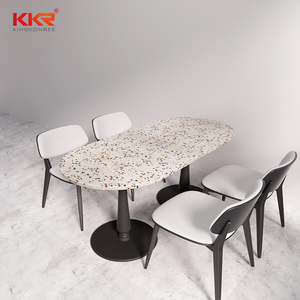 Cafe and Restaurant Table Modern Coffee Table Modern Living Room Furniture Composite Acrylic Stone Table Tops Home Furniture