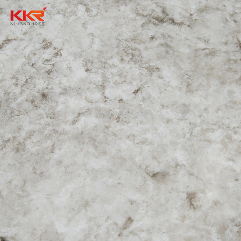 manufacturers of building stone kkr color matching marble look artificial stones solid surface sheets for interior wall panels