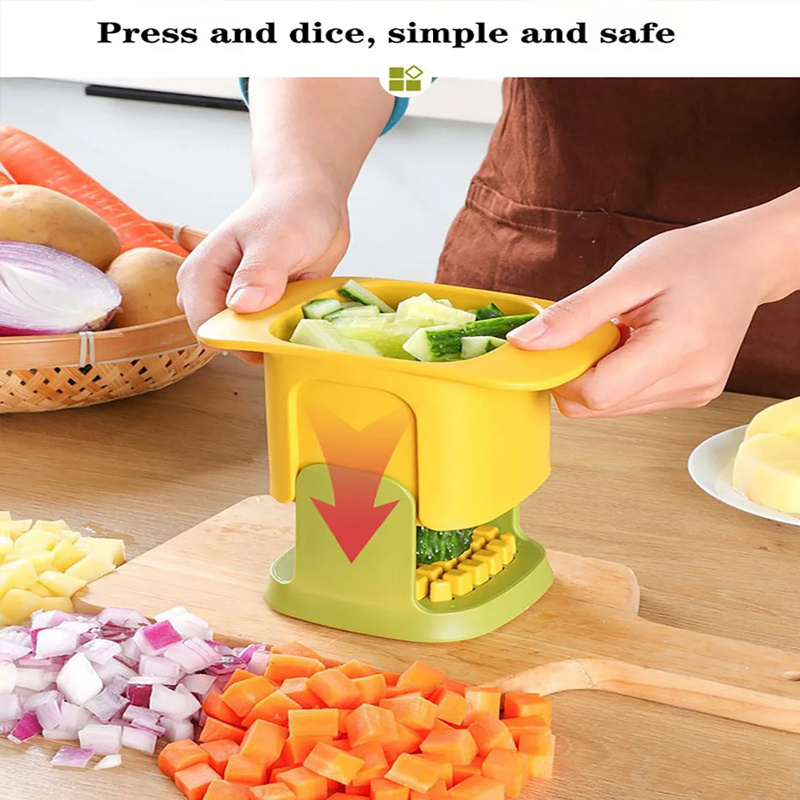 Potato Chippers French Fries Chip Potato Cutter Vegetable Chopper Slicer Kitchen Tool Thin Home Vegetable Fruit Slicer Choppers